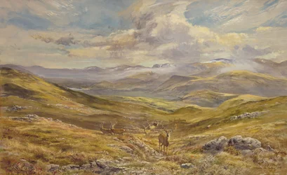Cairngorms from Kinrara, 1988